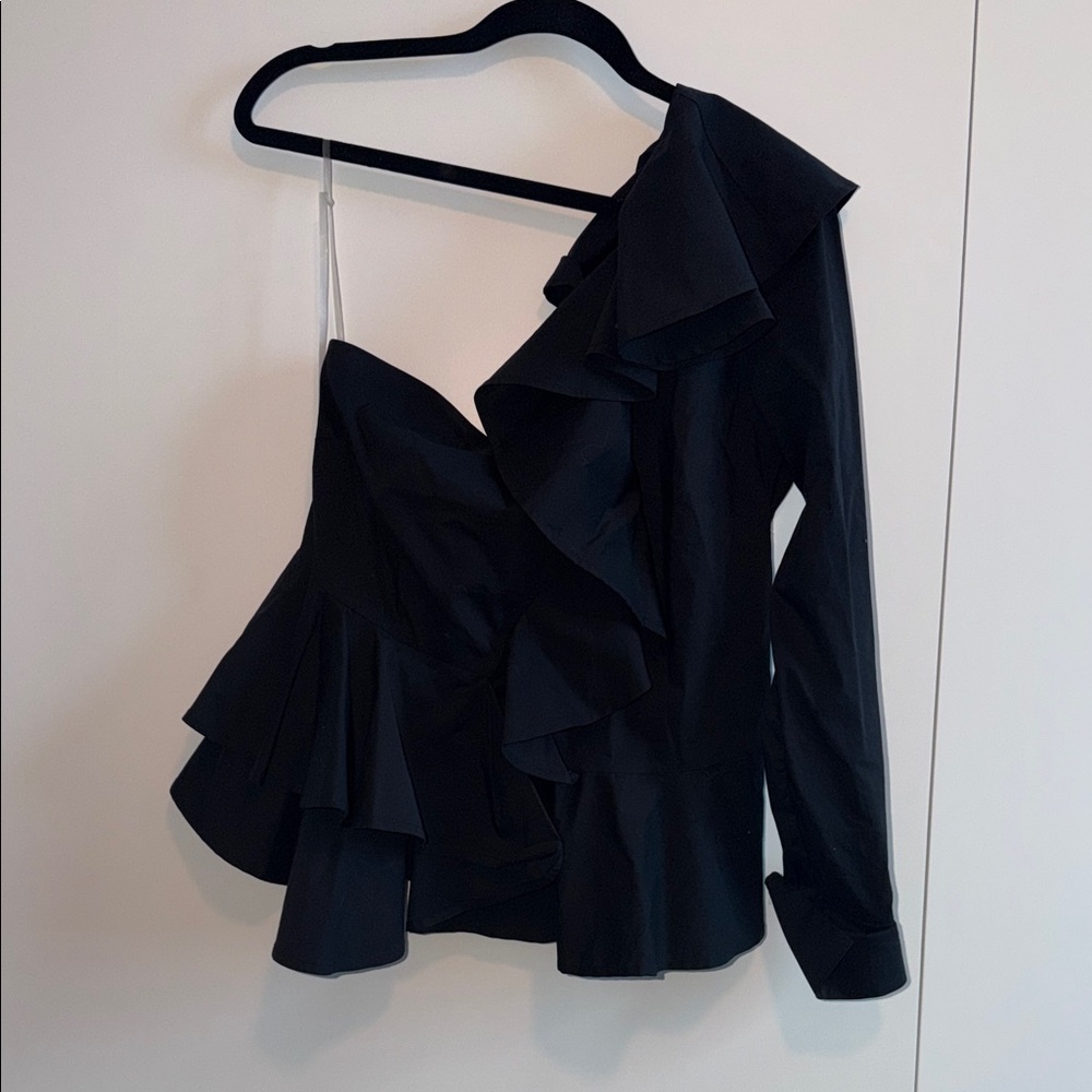 Leith Black Elegant Blouse